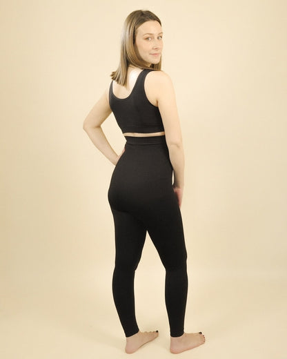 Postpartum Recovery Leggings Up