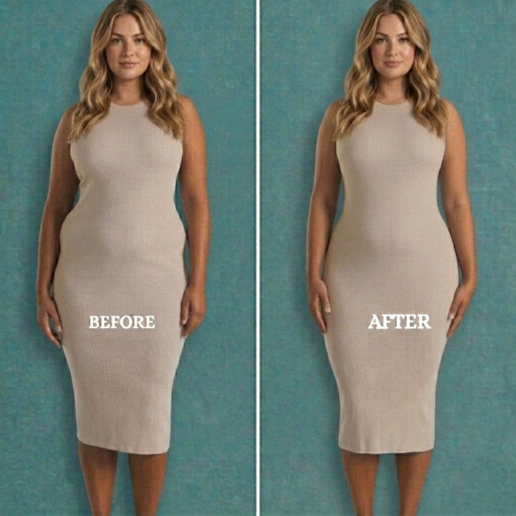 High-waisted postpartum shaping
