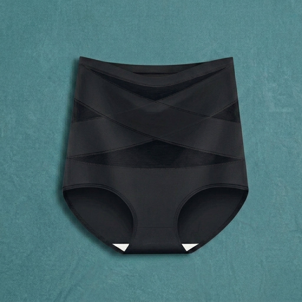 High-waisted postpartum shaping